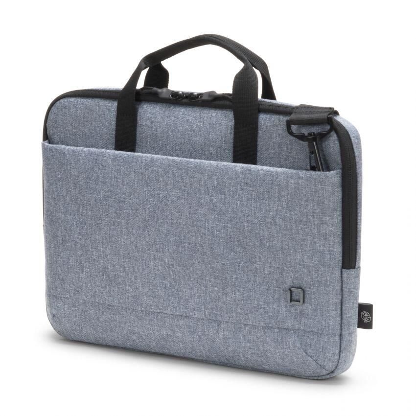 DICOTA Slim Eco Motion 10"-11,6" Notebook-Tasche - Denim Blau