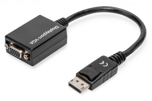 DIGITUS DisplayPort-Adapterkabel - DisplayPort / VGA 0,15m