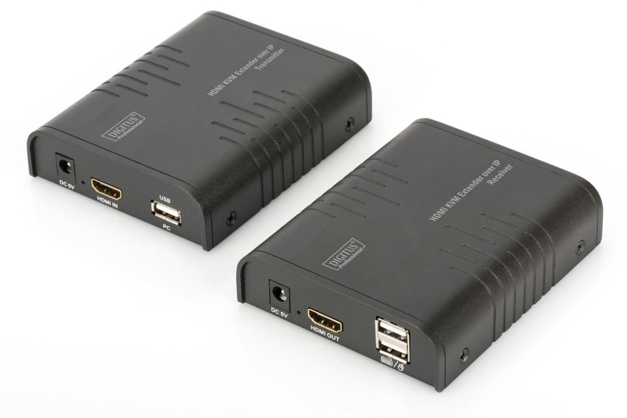 DIGITUS HDMI KVM Extender 120 m Full HD 1080p