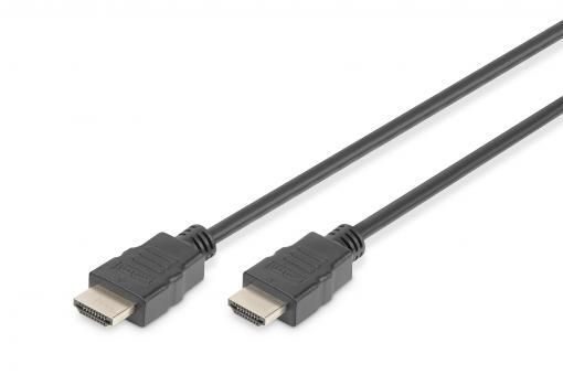 DIGITUS HDMI mit Ethernet Anschlusskabel High Speed 2m