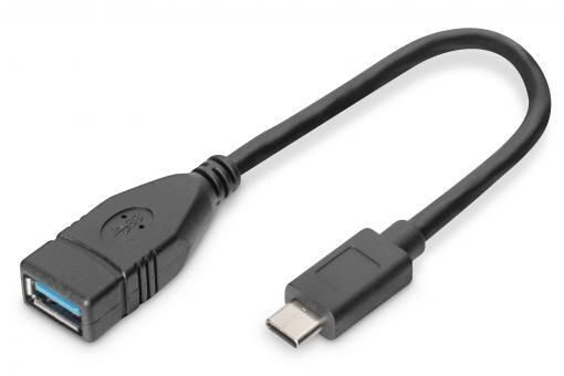 DIGITUS USB-Adapterkabel - USB Typ A / USB-C 0,15cm