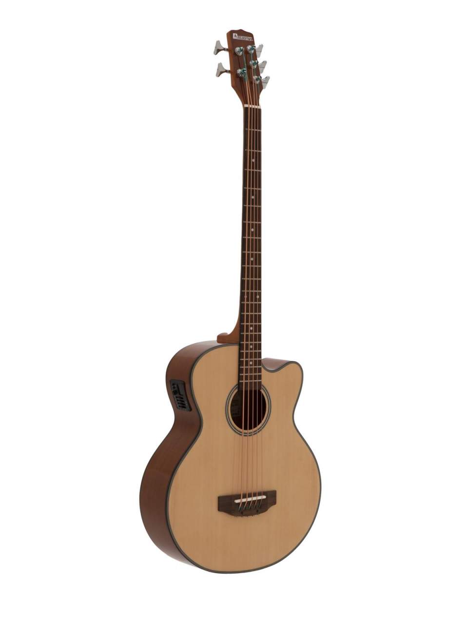 DIMAVERY AB-455 Akustikbass, 5-saitig, natur DIMAVERY AB-455 Akustikbass, 5-saitig, natur