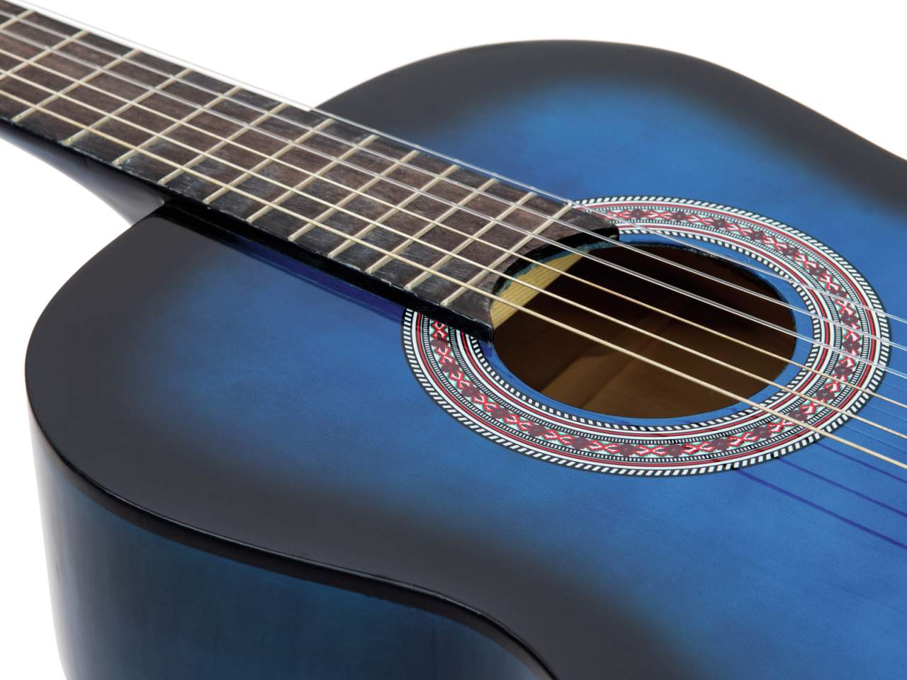 DIMAVERY AC-303 Klassikgitarre, blueburst DIMAVERY AC-303 Klassikgitarre, blueburst