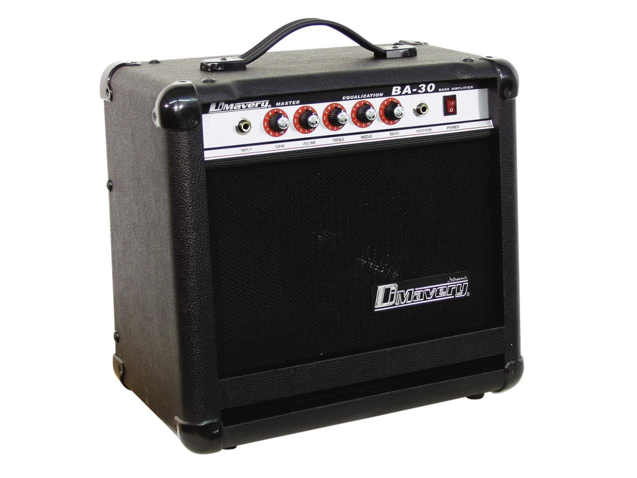 DIMAVERY BA-30 Bass-Verst?rker 30W