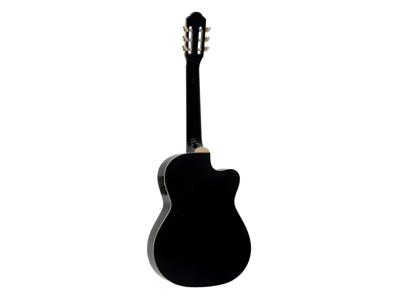 DIMAVERY CN-600L Klassikgitarre, schwarz DIMAVERY CN-600L Klassikgitarre, schwarz
