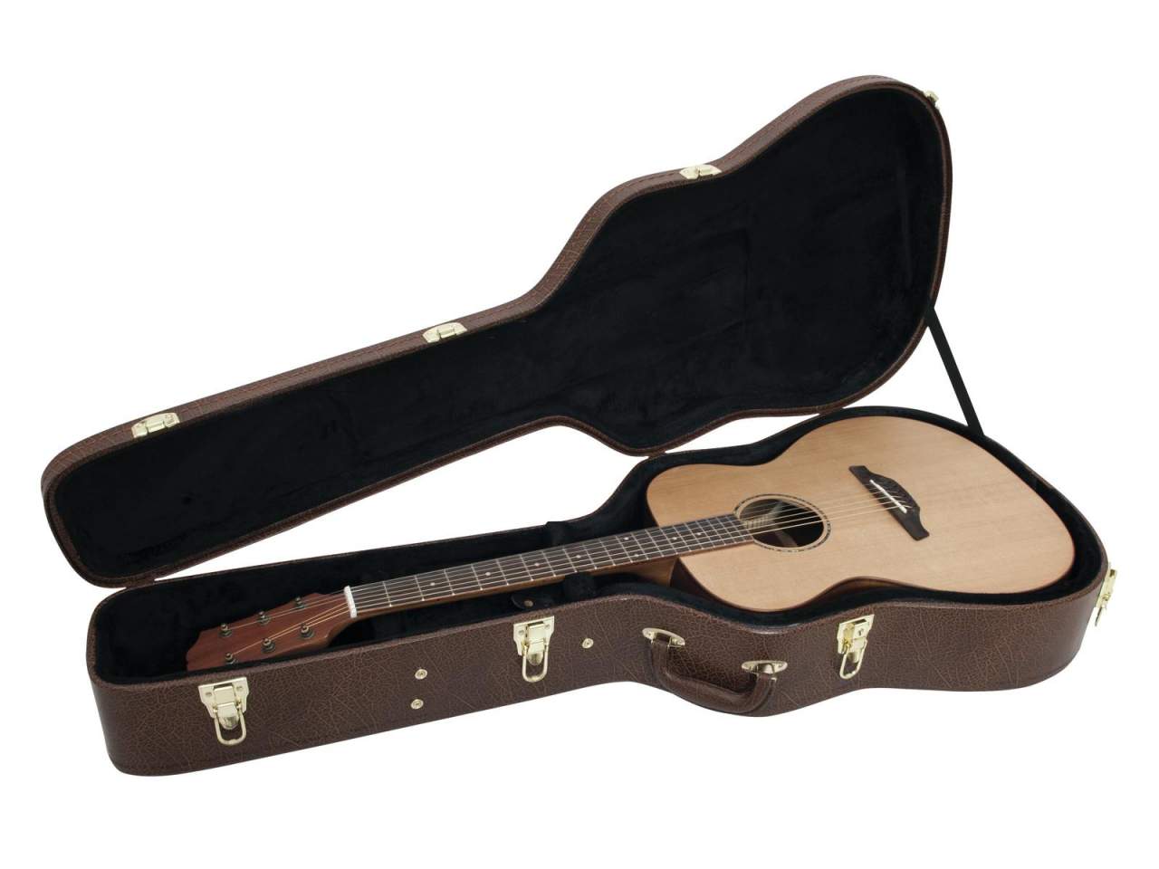 DIMAVERY Form-Case Western-Gitarre, braun DIMAVERY Form-Case Western-Gitarre, braun