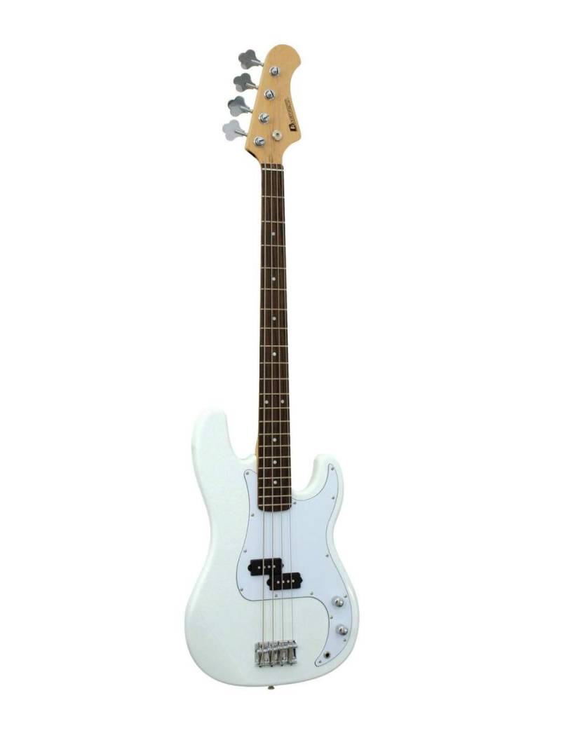 DIMAVERY PB-320 E-Bass, wei?