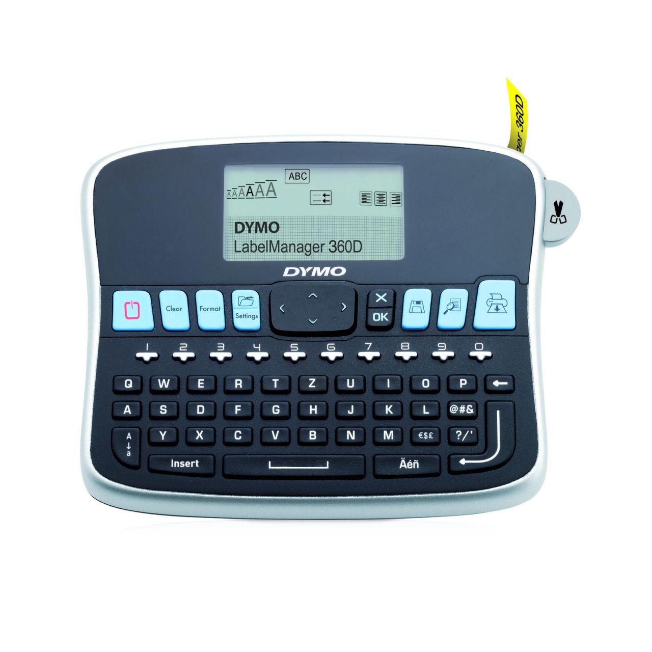 DYMO® LabelManager™ 360D / Beschriftungsgerät - QWERTZ-Tastatur