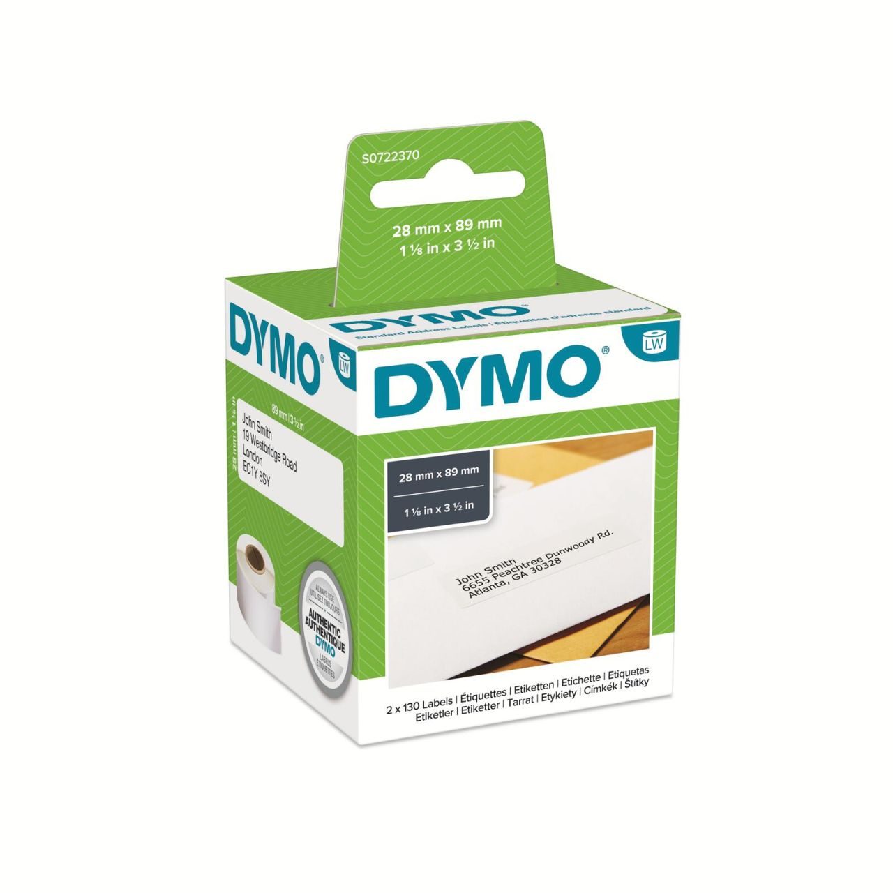 DYMO® Original Etikett für LabelWriter™ 28mm x 89mm