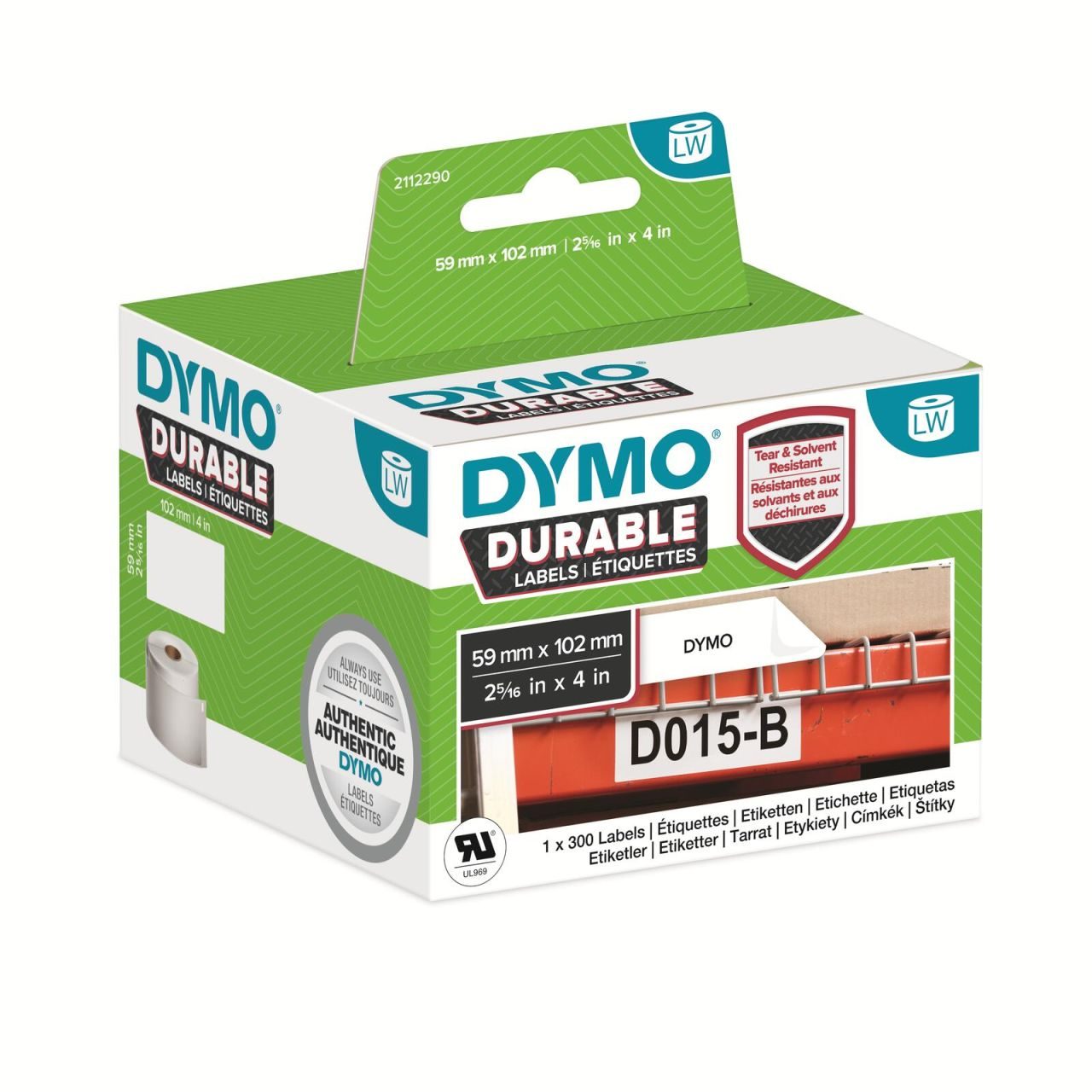 DYMO® Original Etikett für LabelWriter™ 59mm x 102mm