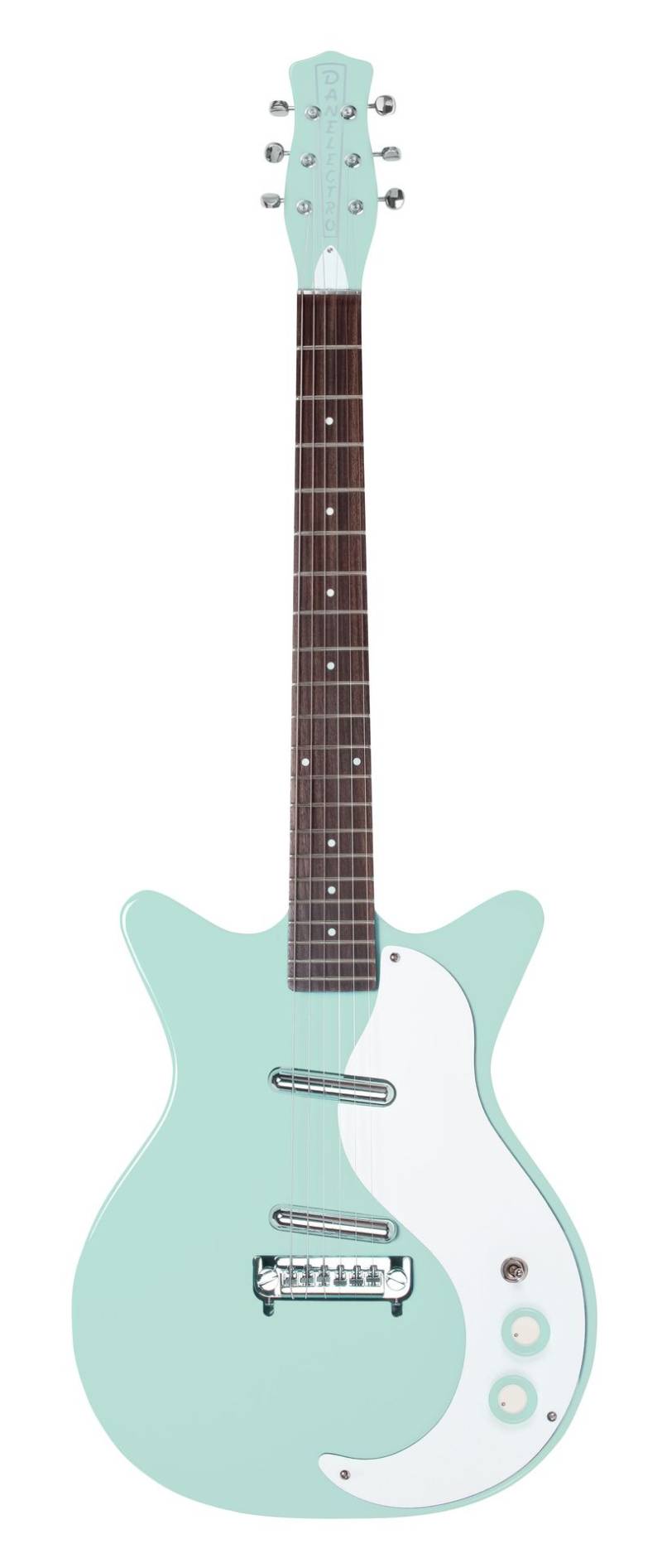 Danelectro DE 59M NOS+ Sea Foam Green E-Gitarre