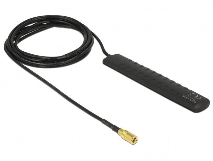 DeLOCK Antenne SMB Stecker DAB+ DVB-T2 omnidirektional