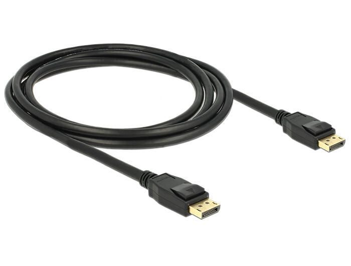 DeLOCK Kabel DisplayPort Stecker zu DisplayPort Stecker, 2m