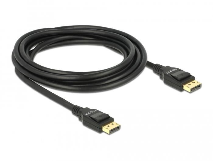 DeLOCK Kabel DisplayPort Stecker zu DisplayPort Stecker, 3 m