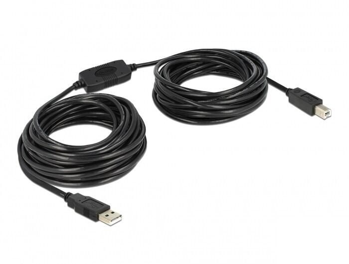 DeLOCK Kabel USB 2.0 Type-A zu USB 2.0 Type-B 11m