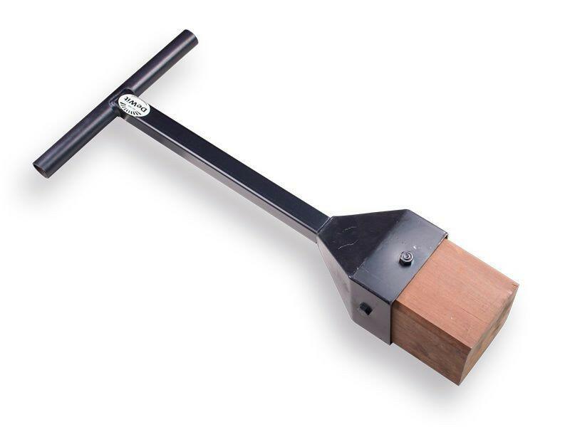DeWit Reifenstampfer Stahl - Holzklotz DeWit Reifenstampfer Stahl - Holzklotz von De Wit