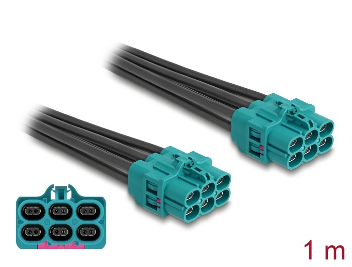 Delock Kabel HDMTD Z six Buchse zu HDMTD Z six Buchse 1 m Delock Kabel HDMTD Z six Buchse zu HDMTD Z six Buchse 1 m