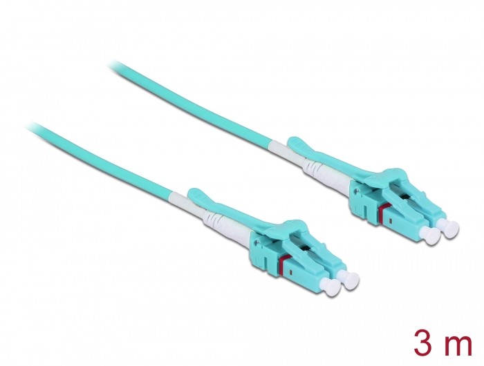 Delock Kabel Lichtwellenleiter LC > LC Multimode OM3 Uniboot 3 m