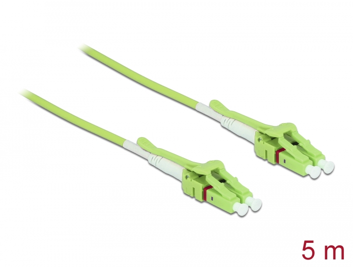 Delock Kabel Lichtwellenleiter LC > LC Multimode OM5 Uniboot 5 m
