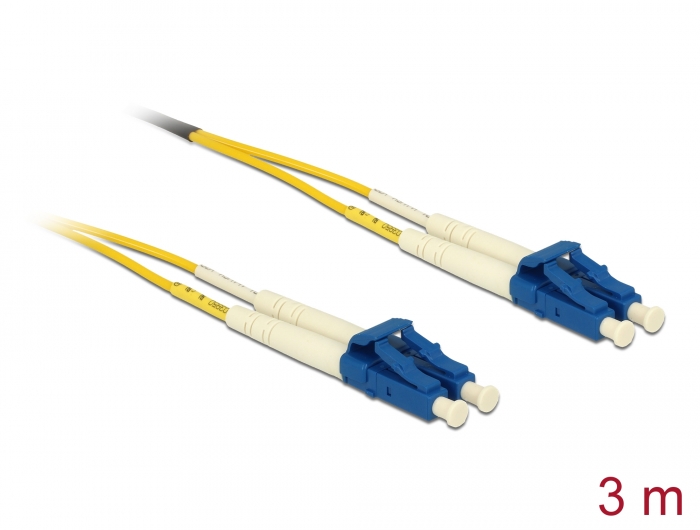 Delock Kabel Lichtwellenleiter LC > LC Singlemode OS2 3 m