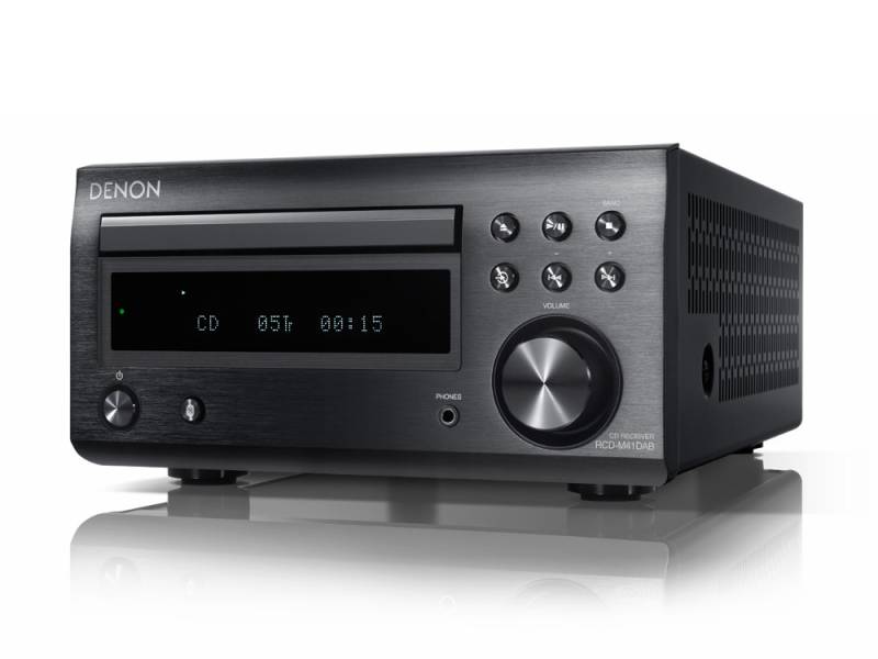 Denon RCD-M41DAB CD-Receiver Schwarz