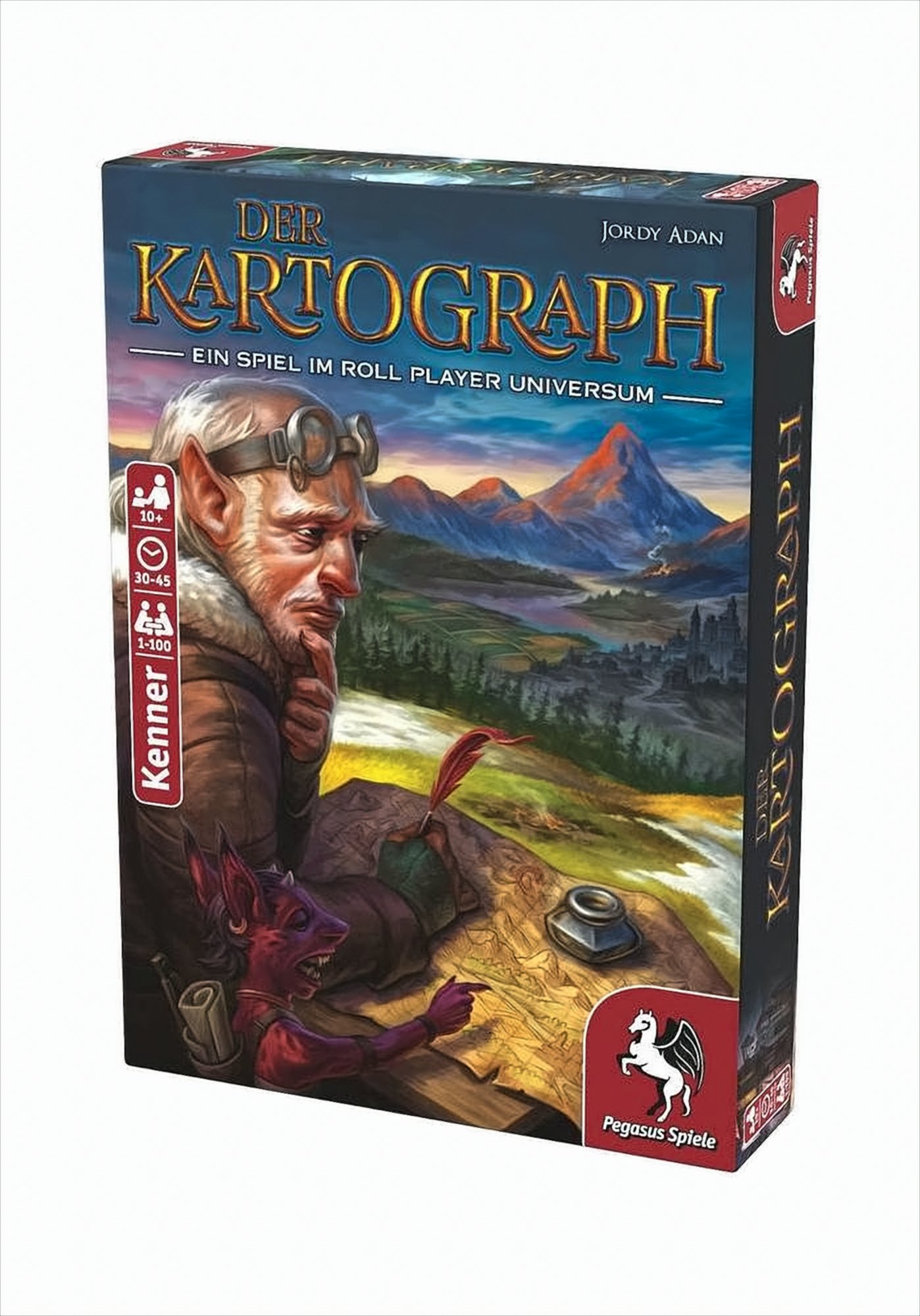 Der Kartograph Nominiert Kennerspiel des Jahres 2020 Der Kartograph Nominiert Kennerspiel des Jahres 2020