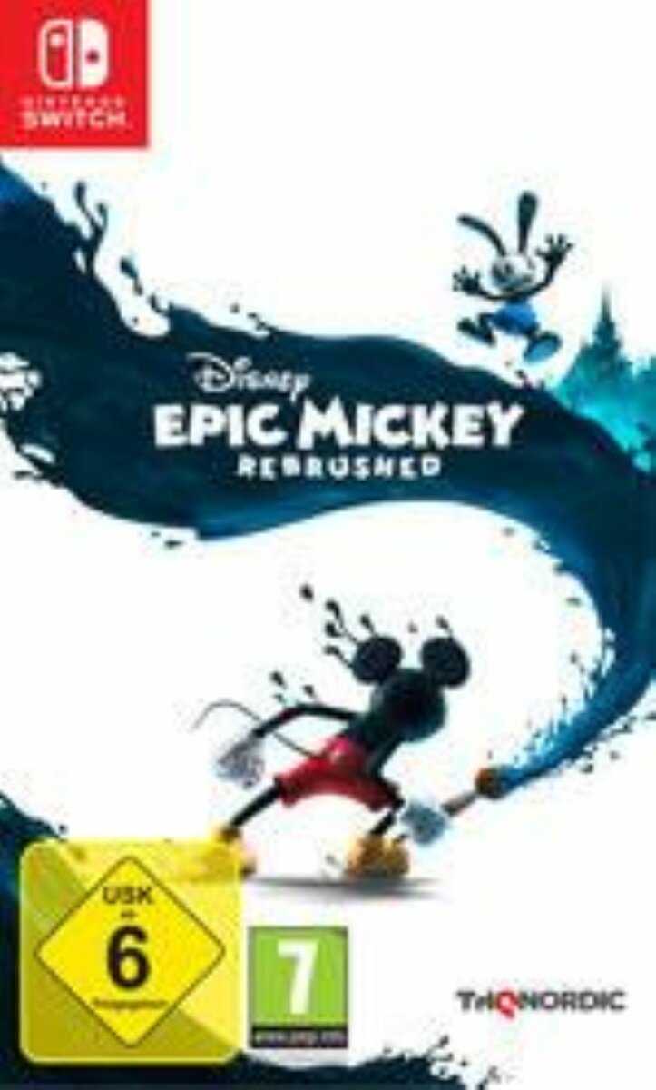 Disney Epic Mickey: Rebrushed Nintendo Switch-Spiel - Auslaufmodell Disney Epic Mickey: Rebrushed Nintendo Switch-Spiel - Auslaufmodell
