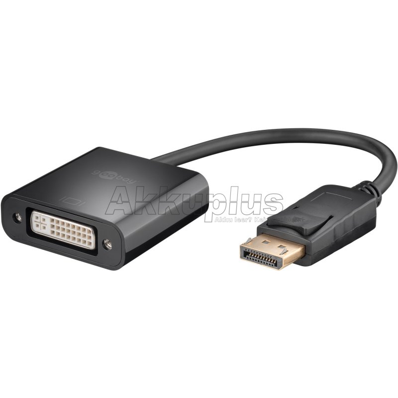 DisplayPort™/DVI-D-Adapterkabel 1.2, vernickelt