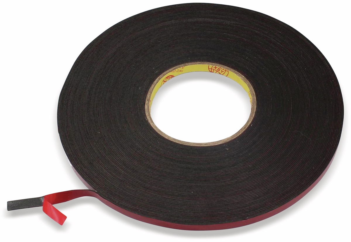 Doppelseitiges Klebeband 20 mm, 30 m, sw von A.T.Shop s.r.o