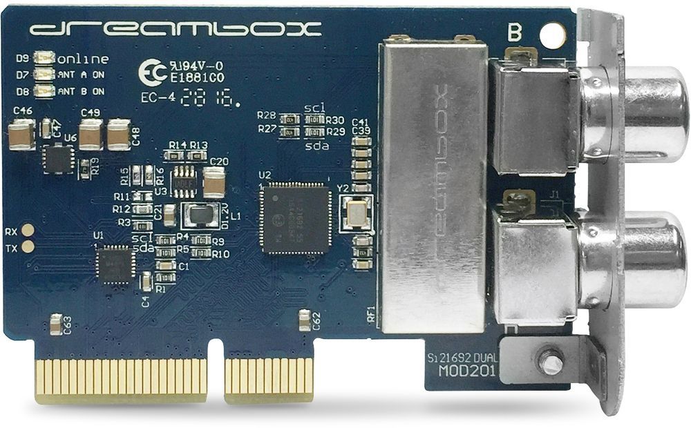 Dreambox Dual / Twin DVB-C/T2 Twin Tuner Dreambox Dual / Twin DVB-C/T2 Twin Tuner