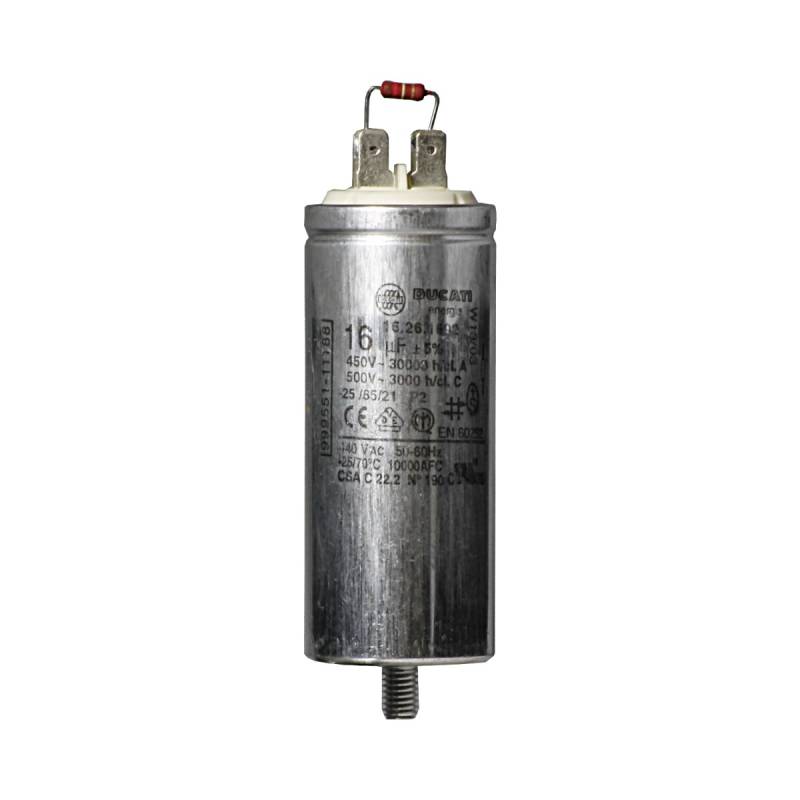 Ducati Kondensator Anlaufkondensator Motorkondensator 16 µF  450 V von Default