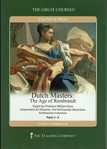 Dutch Masters: The Age of Rembrandt, Set of 6 DVDs --The Great Courses