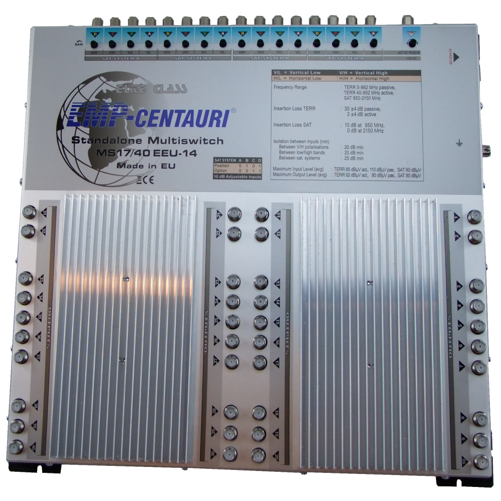 EMP Centauri E.Lite Class Multischalter MS 17/40 EEU-14 EMP Centauri E.Lite Class Multischalter MS 17/40 EEU-14 von EMP-Centauri