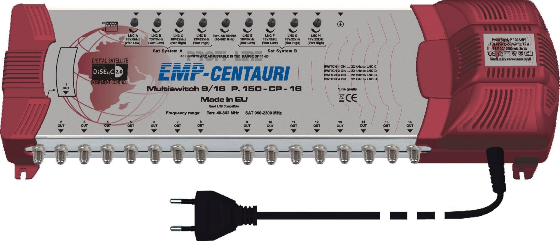 EMP Centauri Profi-Line Multischalter 9/16 PIU-6 EMP Centauri Profi-Line Multischalter 9/16 PIU-6 von EMP-Centauri
