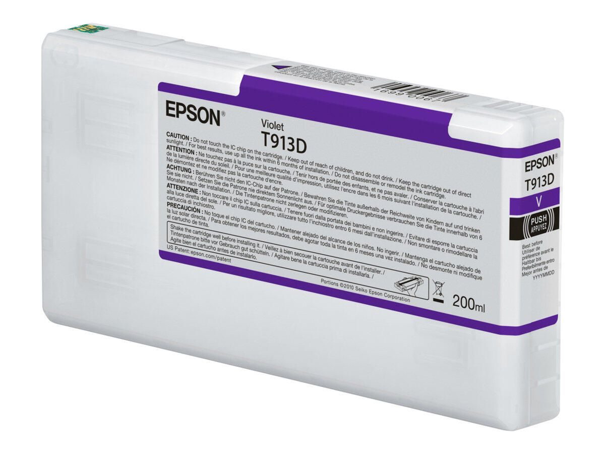 EPSON T913D Violet Ink Cartridge (200ml)