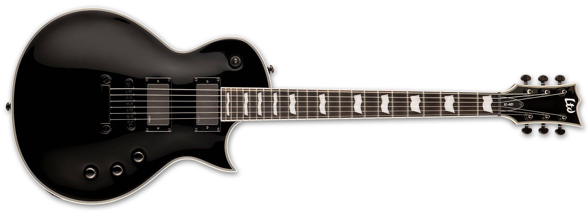 ESP Ltd EC-401 Black EMG 81/60 PU E-Gitarre