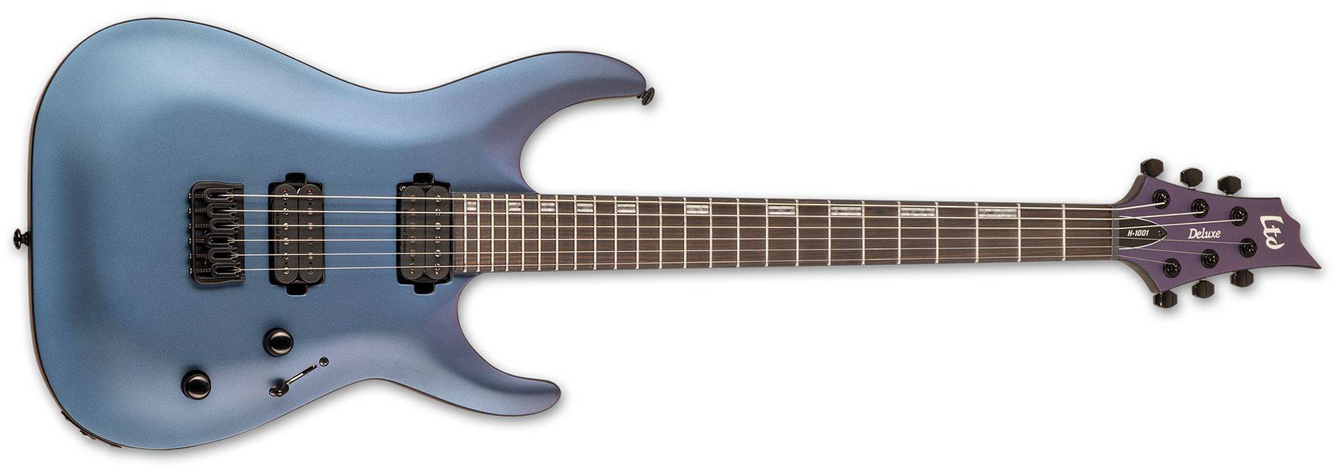ESP Ltd H-1001 VLANDS Violet Andromeda Satin E-Gitarre