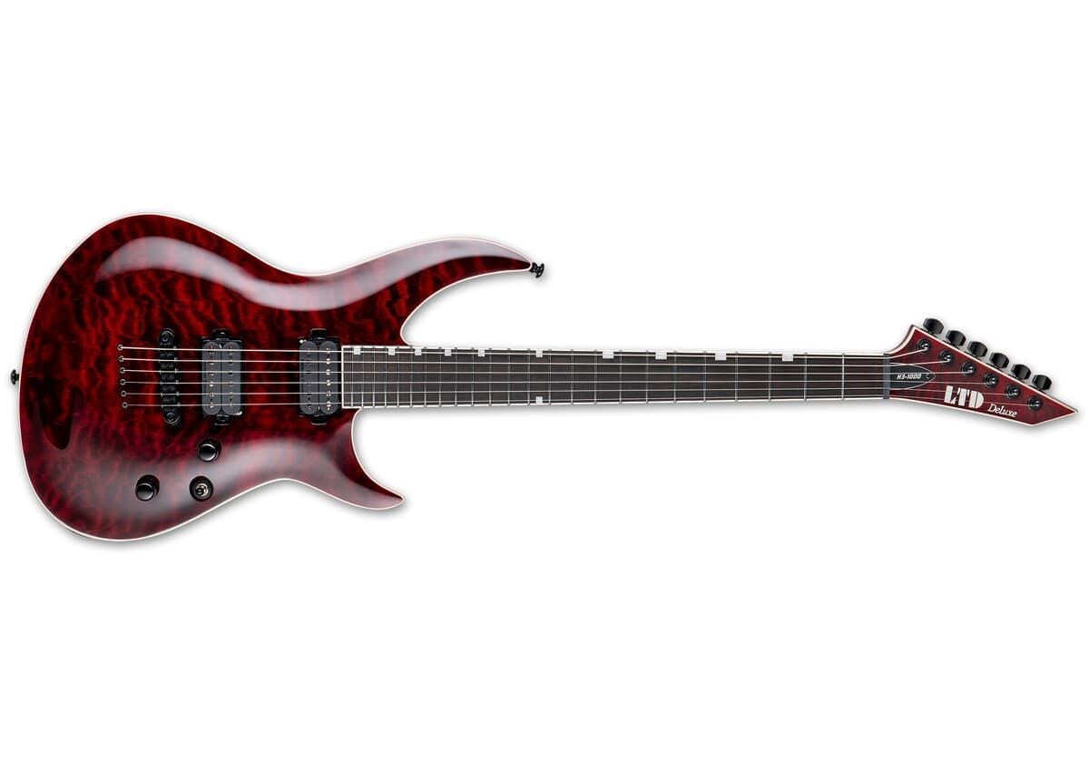 ESP Ltd H3-100 See Thru Black Cherry E-Gitarre