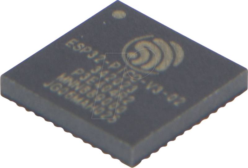 ESP32-PICO-V3-02 - ESP32-Pico SoC, WiFi & BLE, 3,3 V, QFN-48 (7x7mm) von ESPRESSIF SYSTEMS