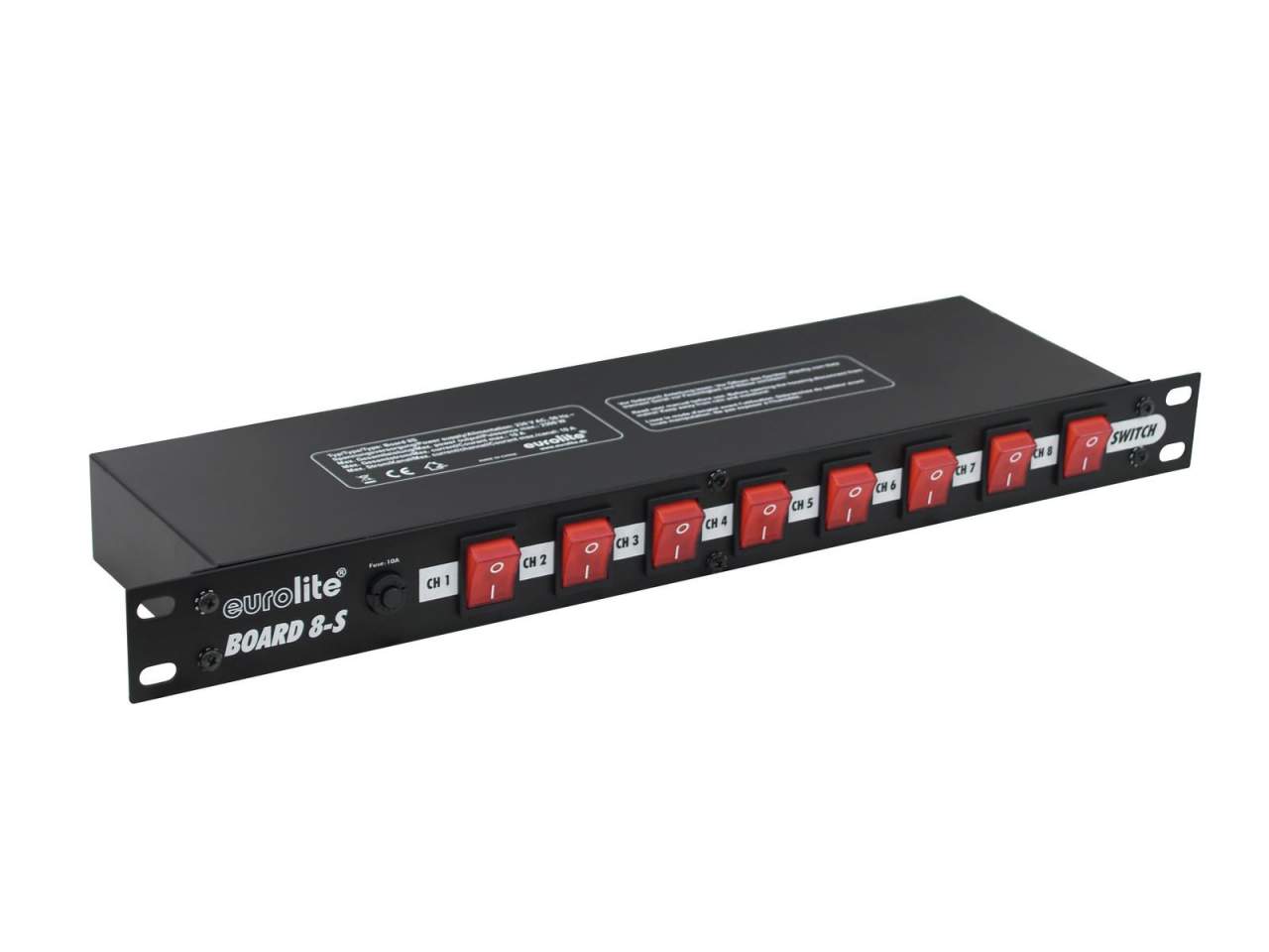 EUROLITE Board 8-S 8x Kaltger?tebuchse EUROLITE Board 8-S 8x Kaltger?tebuchse