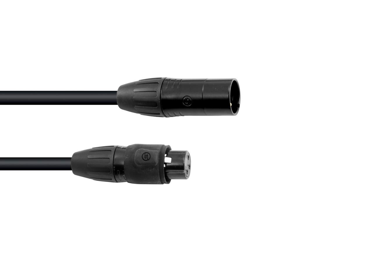 EUROLITE DMX Kabel SEC-1 IP65 3pol 3m sw EUROLITE DMX Kabel SEC-1 IP65 3pol 3m sw