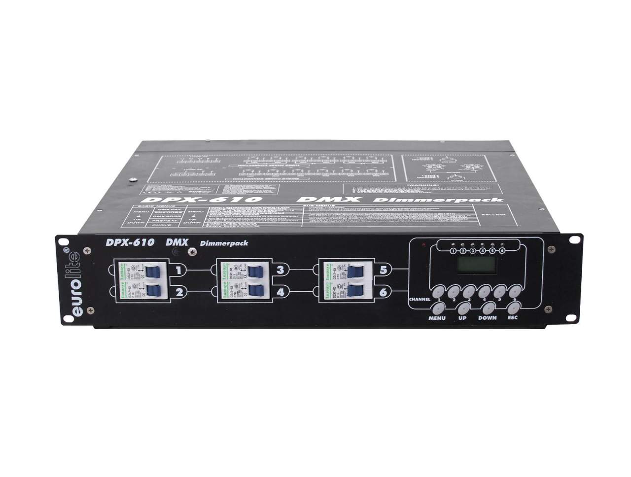 EUROLITE DPX-610 DMX Dimmerpack EUROLITE DPX-610 DMX Dimmerpack