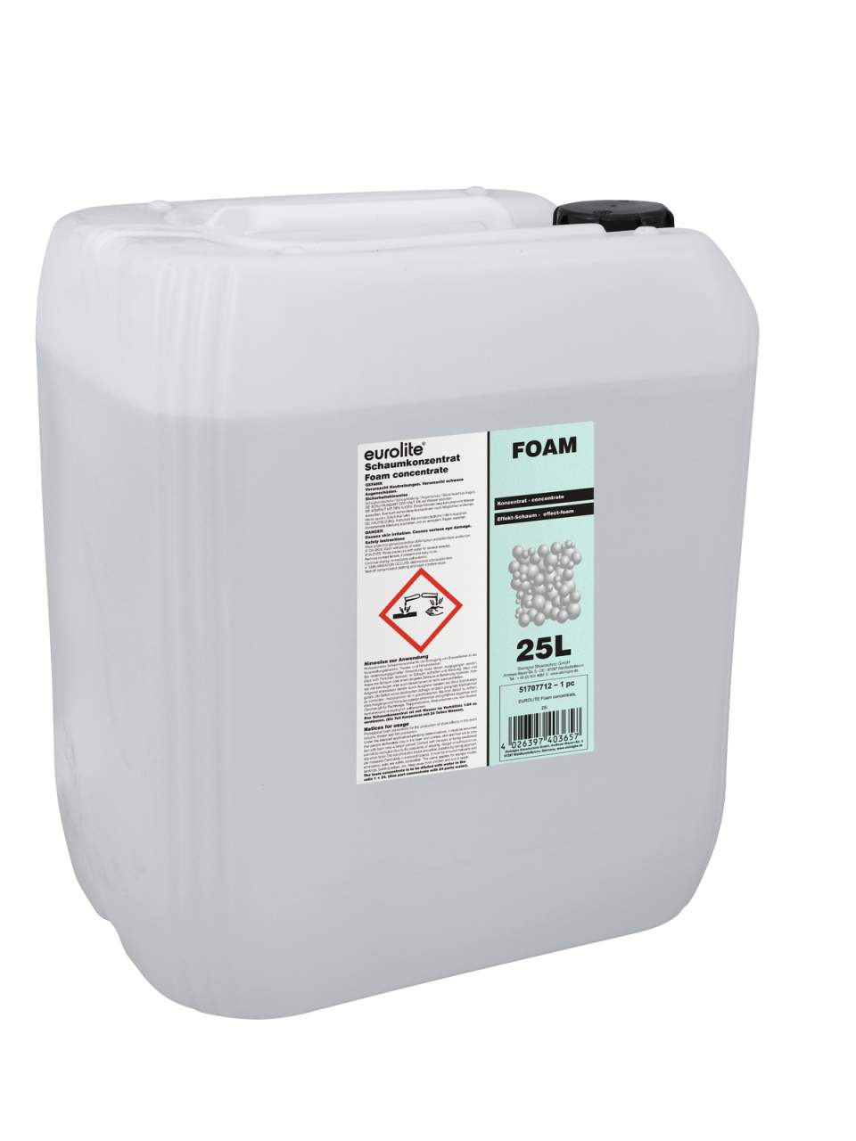 EUROLITE Foam-Konzentrat, 25l EUROLITE Foam-Konzentrat, 25l