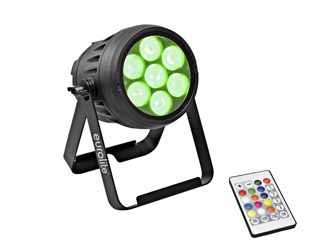 EUROLITE LED IP PAR 7x10W RGBL Spot EUROLITE LED IP PAR 7x10W RGBL Spot