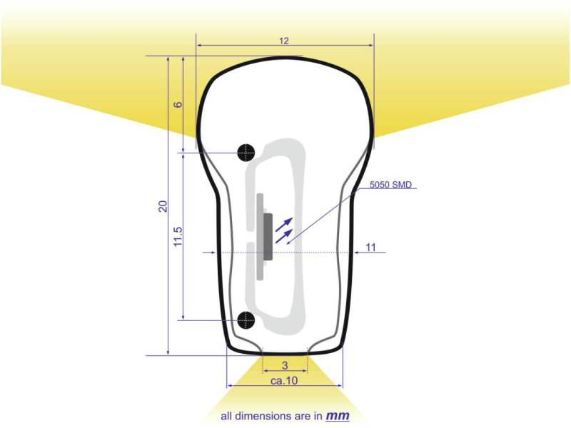 EUROLITE LED Neon Flex 230V Slim warmwei? 100cm