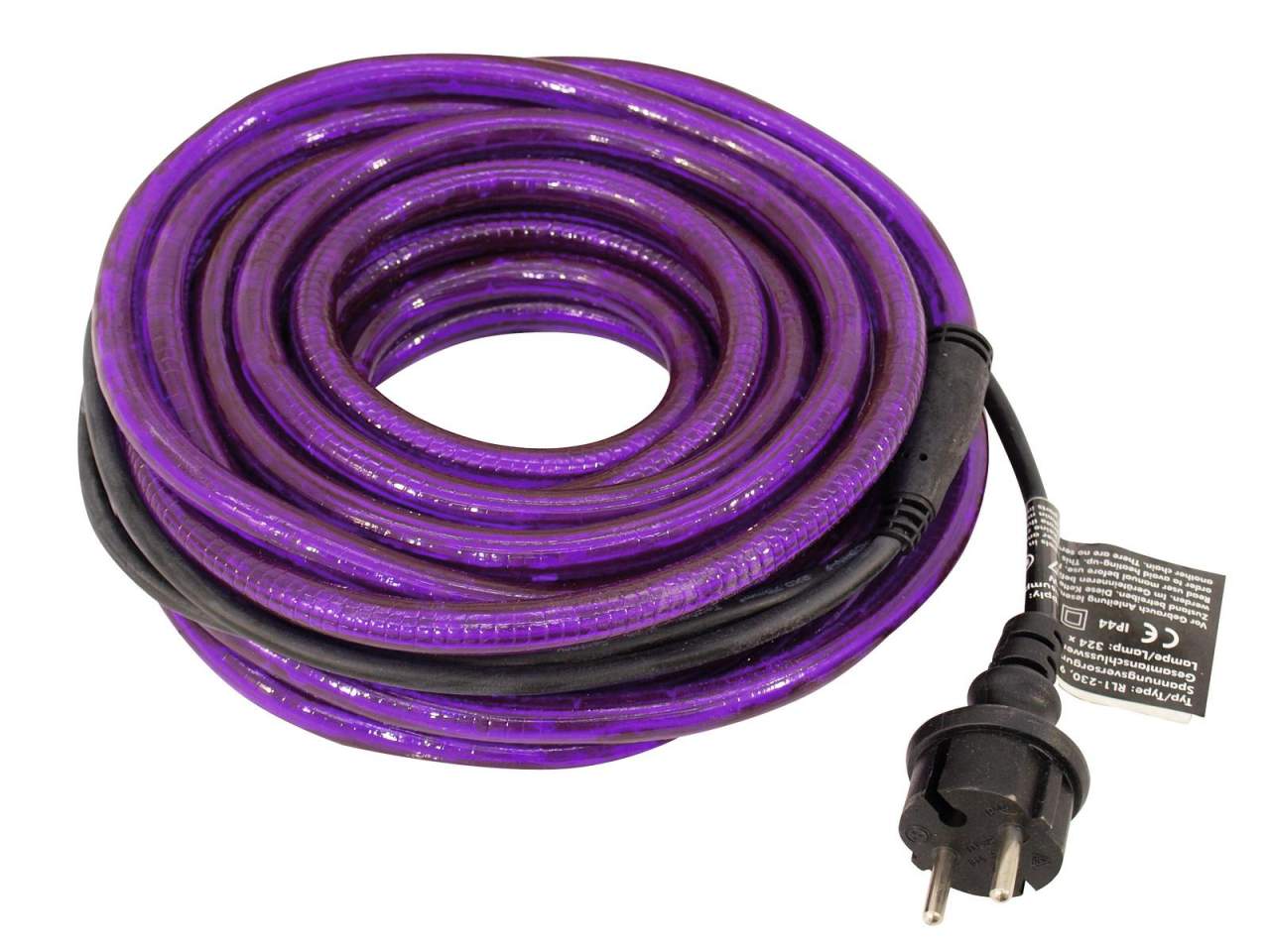 EUROLITE RUBBERLIGHT RL1-230V violett/pink 9m EUROLITE RUBBERLIGHT RL1-230V violett/pink 9m