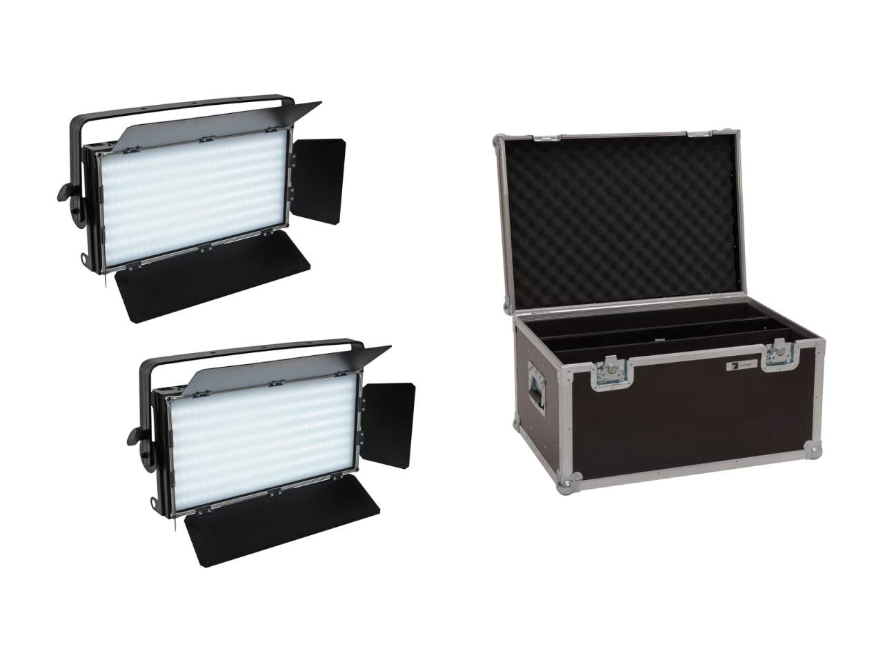 EUROLITE Set 2x LED PLL-480 CW/WW Panel + Case