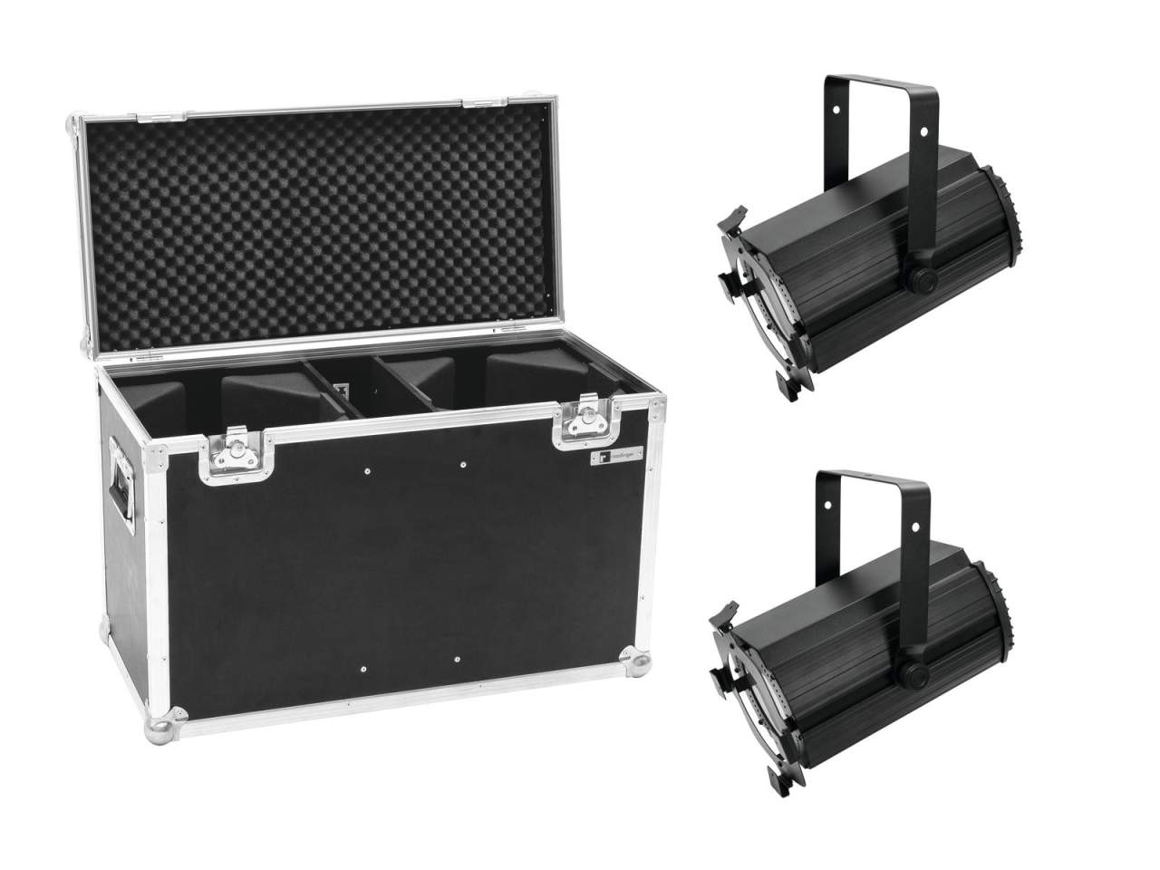 EUROLITE Set 2x LED THA-120PC Theater-Spot + Case