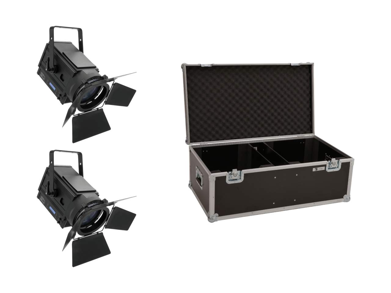 EUROLITE Set 2x LED THA-150F + Case EUROLITE Set 2x LED THA-150F + Case