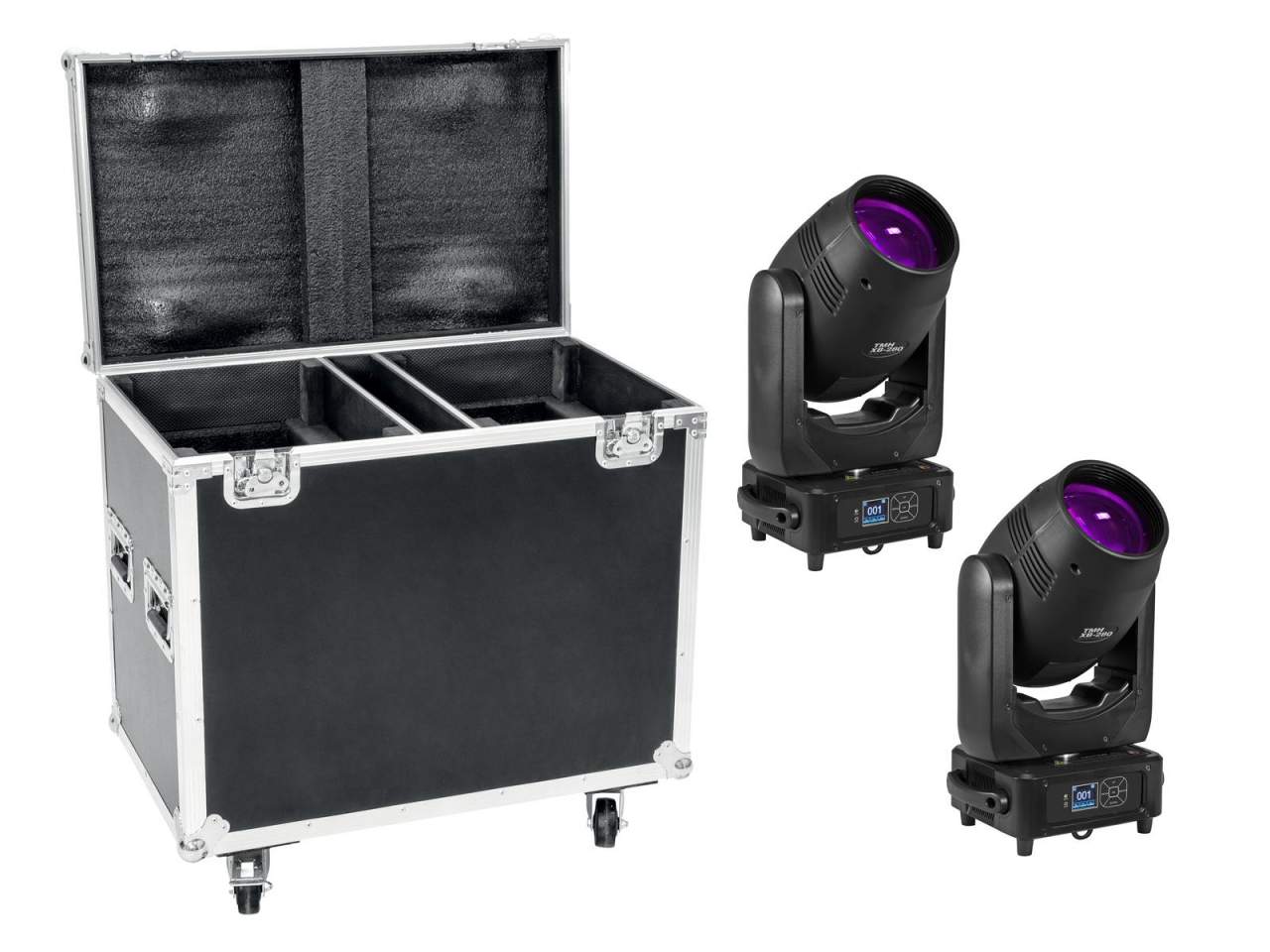 EUROLITE Set 2x TMH XB-280 + Case EUROLITE Set 2x TMH XB-280 + Case